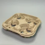 Картонна підставка під чотири стакани